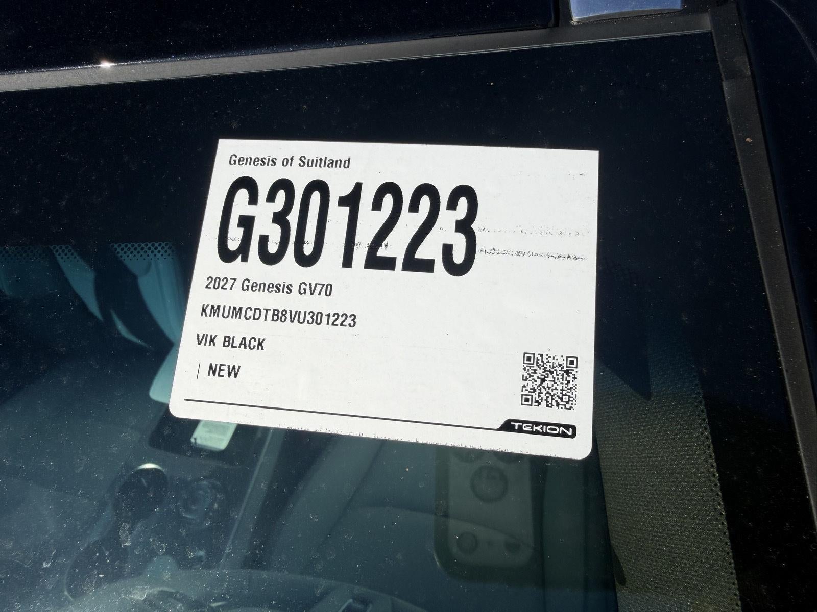 2027 Genesis GV70 2.5T Advanced