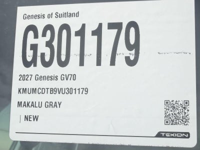 2027 Genesis GV70 2.5T Advanced