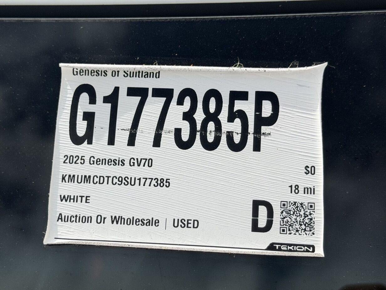 2025 Genesis GV70 3.5T Sport