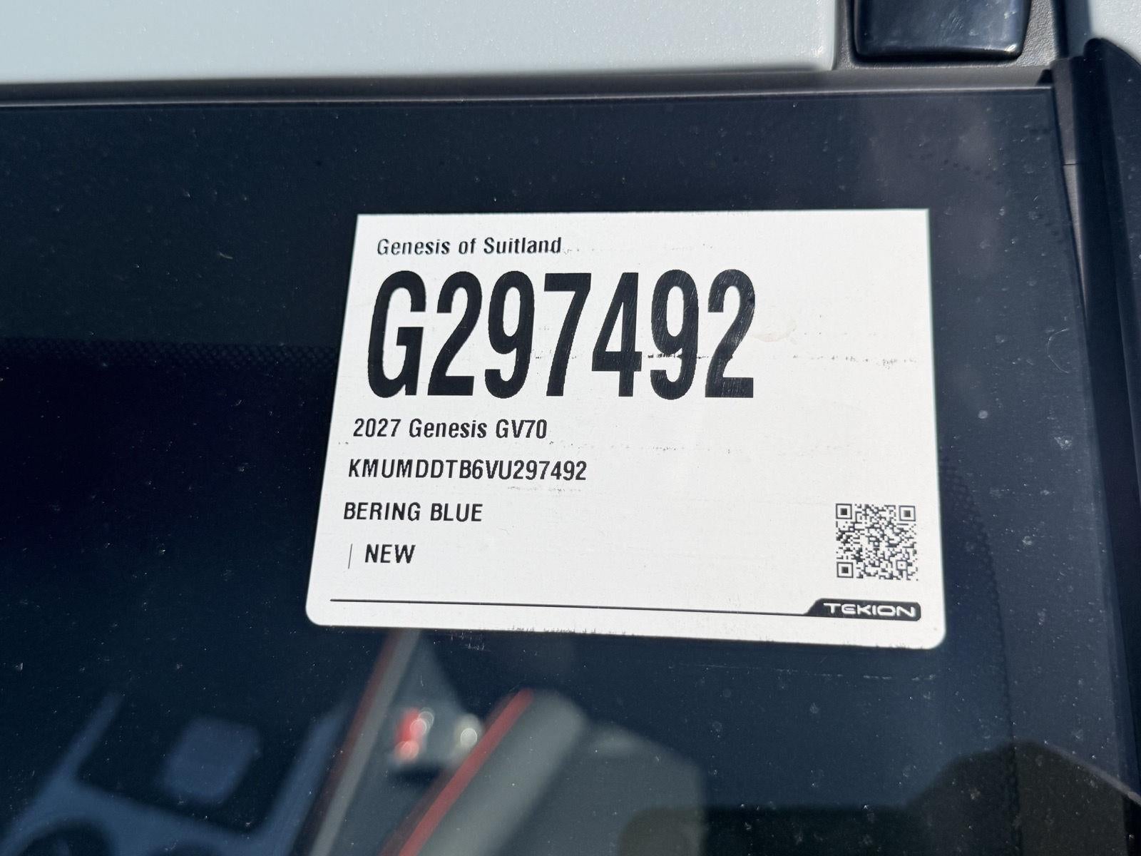 2027 Genesis GV70 2.5T Sport Prestige