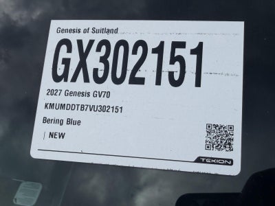 2027 Genesis GV70 2.5T Sport Prestige