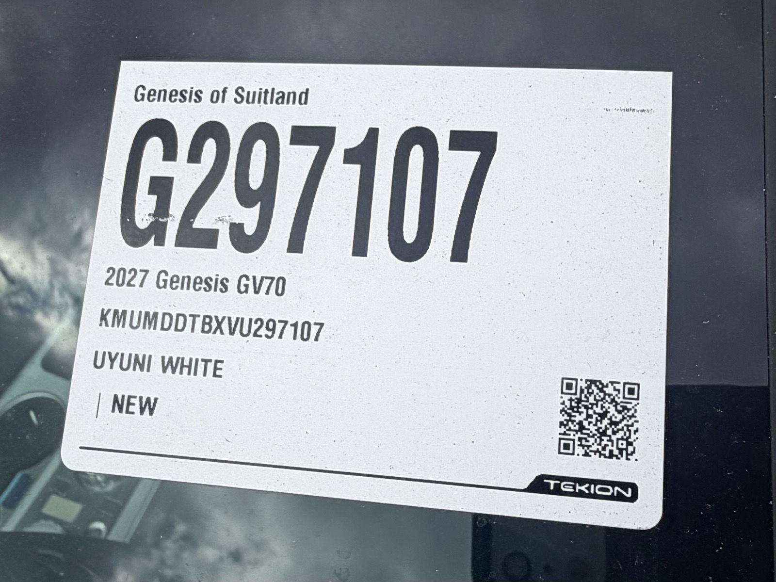 2027 Genesis GV70 2.5T Sport Prestige