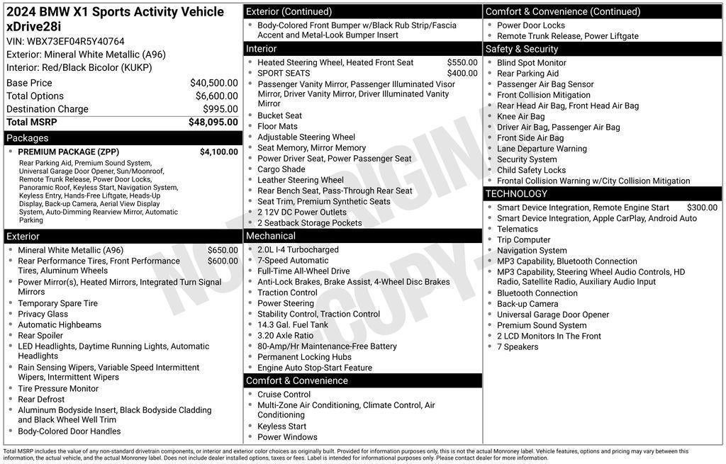 2024 BMW X1 xDrive28i