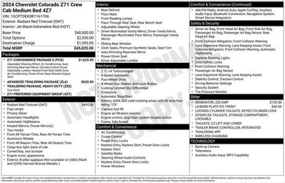2024 Chevrolet Colorado Z71