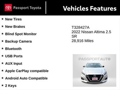 2022 Nissan Altima 2.5 SR