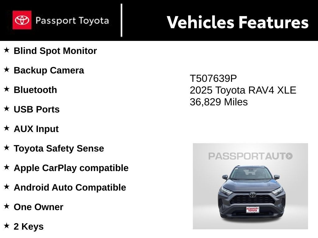 2025 Toyota RAV4 XLE