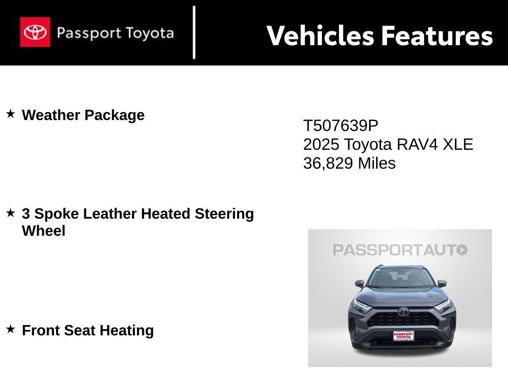 2025 Toyota RAV4 XLE