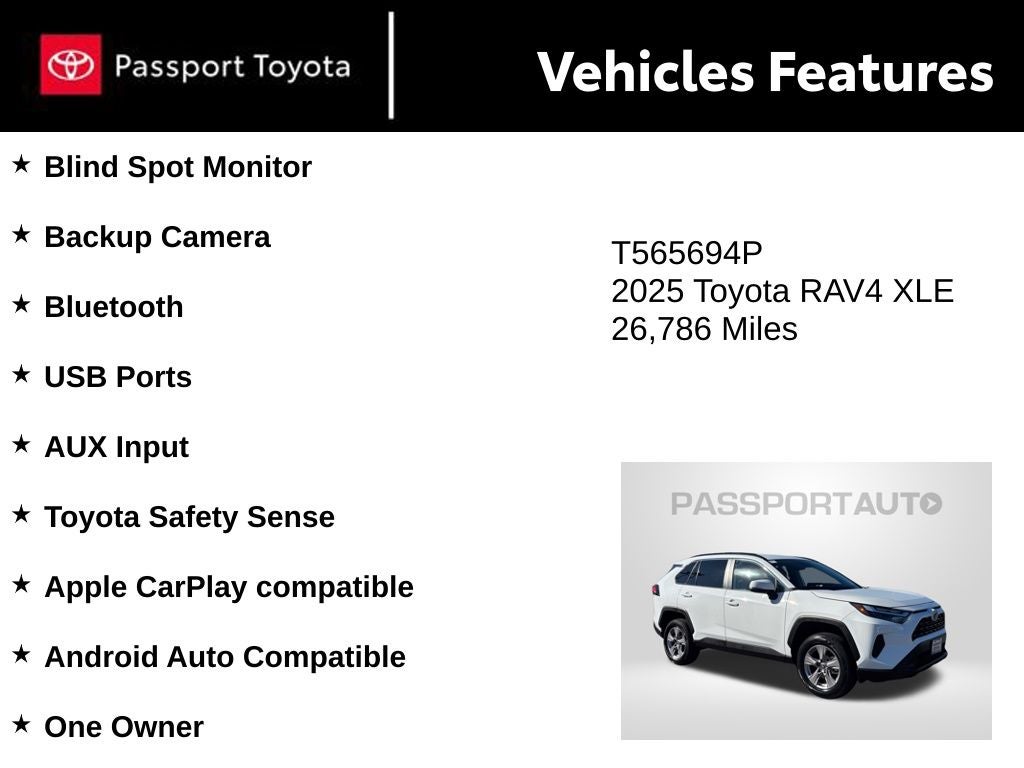 2025 Toyota RAV4 XLE