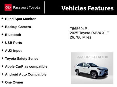 2025 Toyota RAV4 XLE