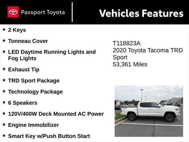 2020 Toyota Tacoma TRD Sport V6