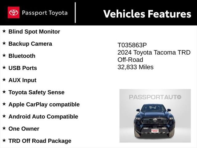 2024 Toyota Tacoma TRD Off-Road