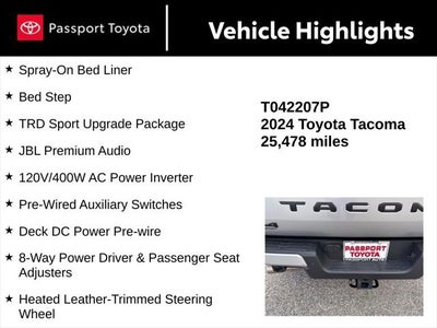 2024 Toyota Tacoma TRD Sport