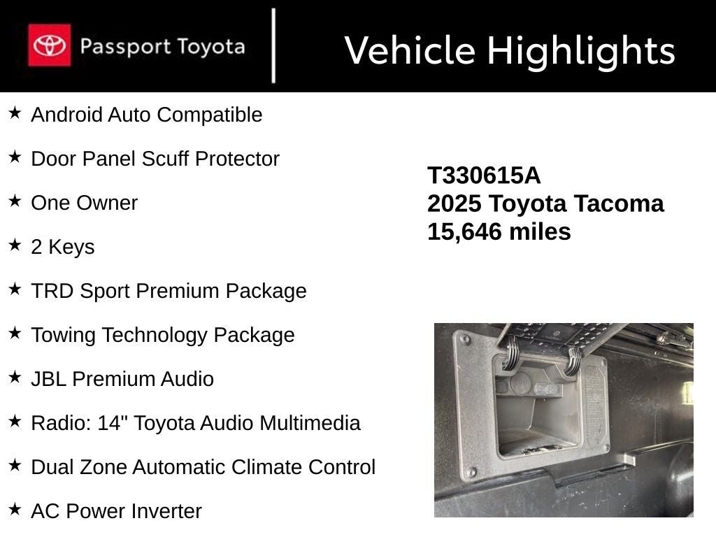 2025 Toyota Tacoma Hybrid TRD Sport