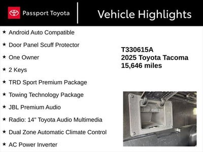 2025 Toyota Tacoma Hybrid TRD Sport