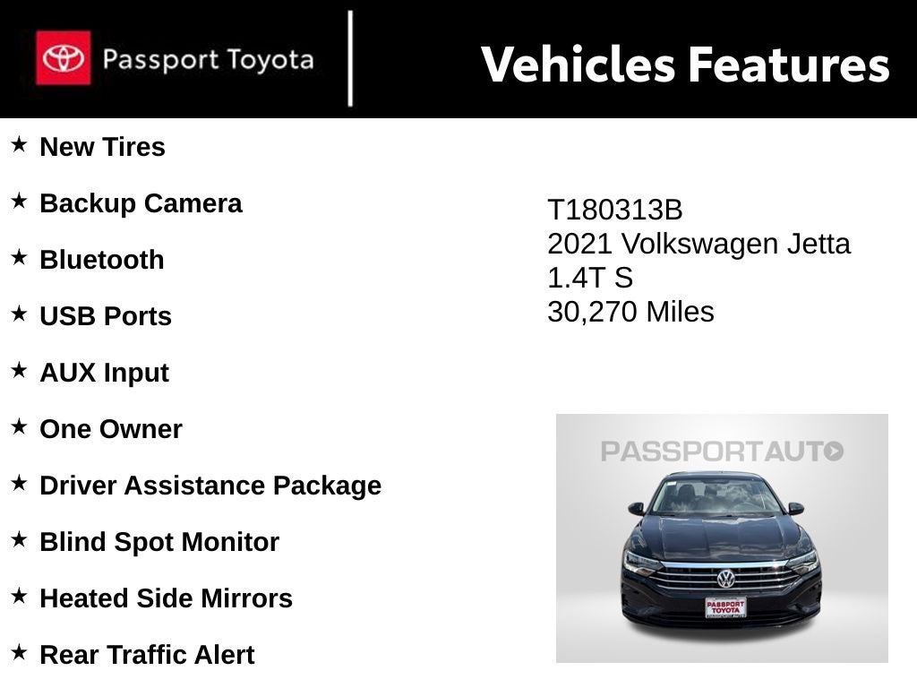 2021 Volkswagen Jetta 1.4T S
