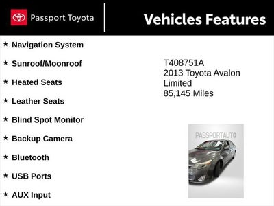 2013 Toyota Avalon Limited