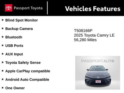 2025 Toyota Camry LE