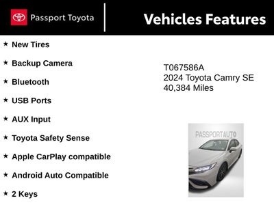 2024 Toyota Camry SE