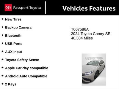 2024 Toyota Camry SE