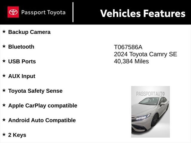 2024 Toyota Camry SE