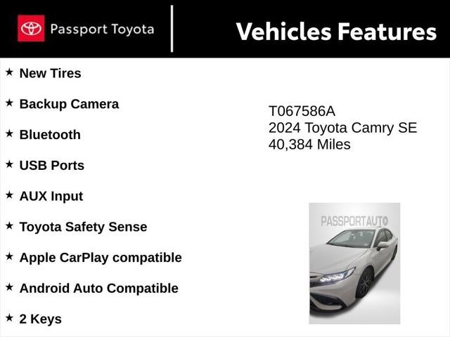 2024 Toyota Camry SE