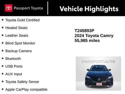 2024 Toyota Camry XSE