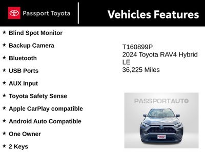 2024 Toyota RAV4 Hybrid LE