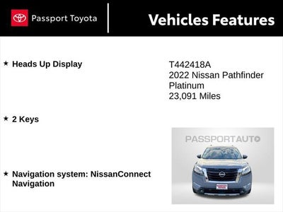 2022 Nissan Pathfinder Platinum