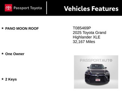 2025 Toyota Grand Highlander XLE