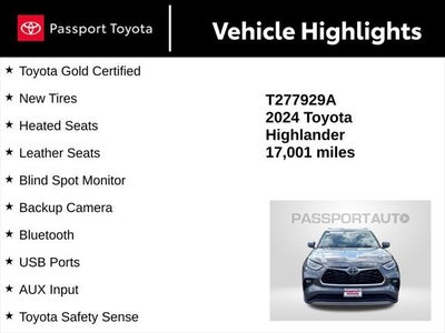 2024 Toyota Highlander Hybrid Platinum