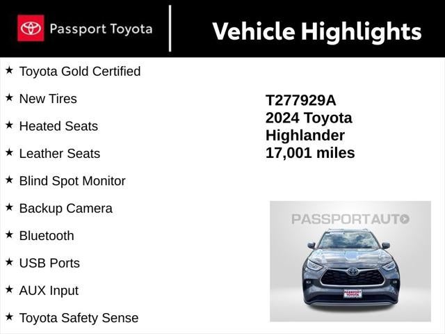 2024 Toyota Highlander Hybrid Platinum