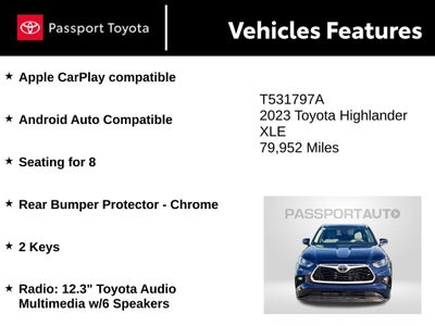 2023 Toyota Highlander XLE