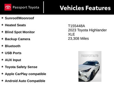 2023 Toyota Highlander XLE
