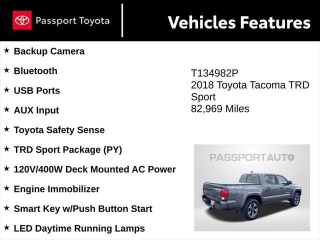 2018 Toyota Tacoma TRD Sport V6