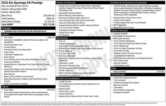 2023 Kia Sportage SX-Prestige