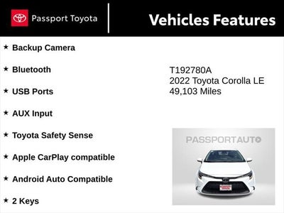 2022 Toyota Corolla LE