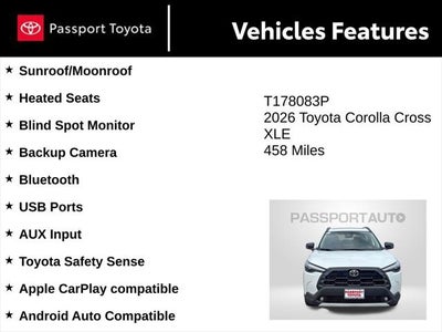 2026 Toyota Corolla Cross XLE