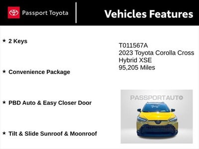 2023 Toyota Corolla Cross Hybrid XSE