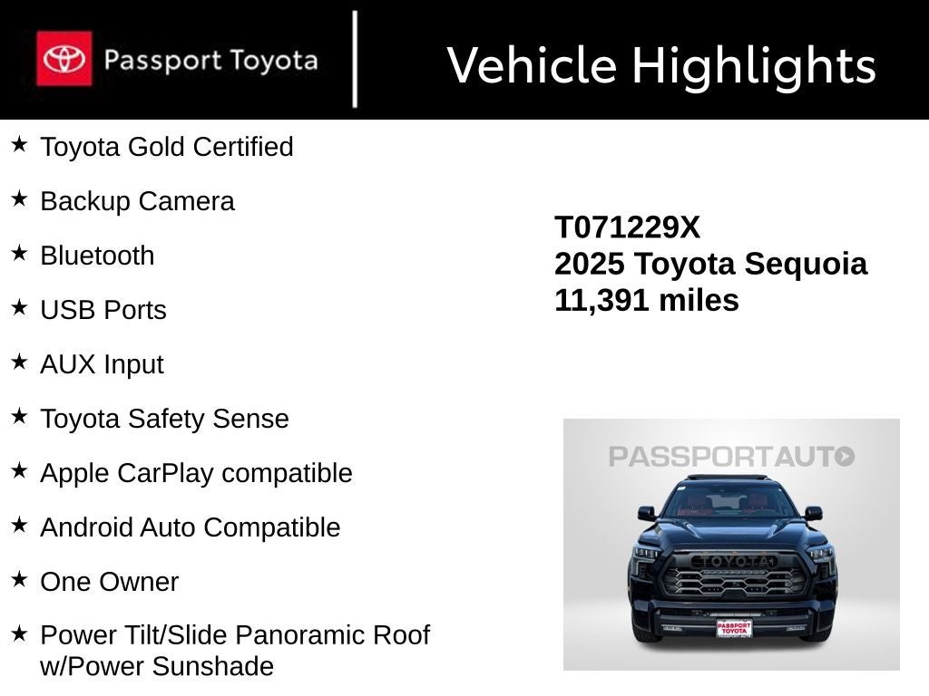 2025 Toyota Sequoia TRD Pro