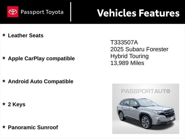2025 Subaru Forester Hybrid Touring