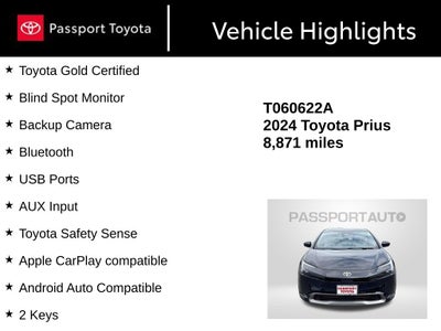 2024 Toyota Prius XLE