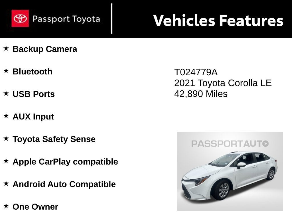 2021 Toyota Corolla LE