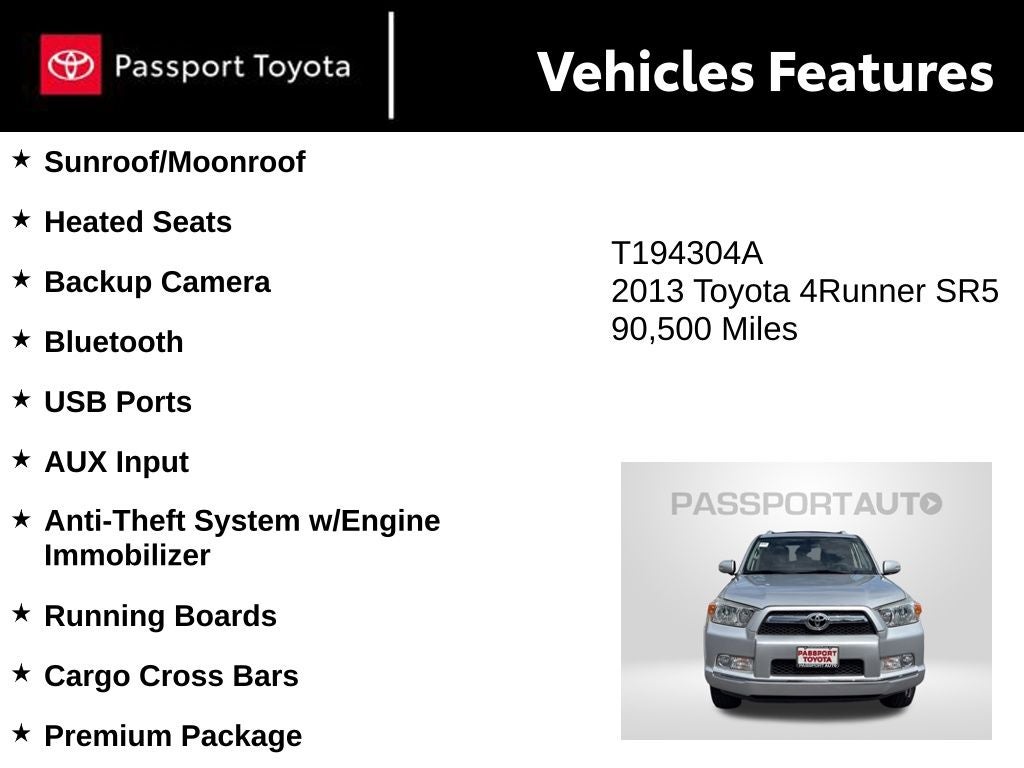 2013 Toyota 4Runner SR5