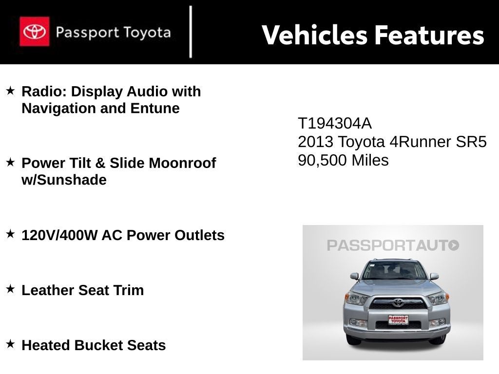 2013 Toyota 4Runner SR5