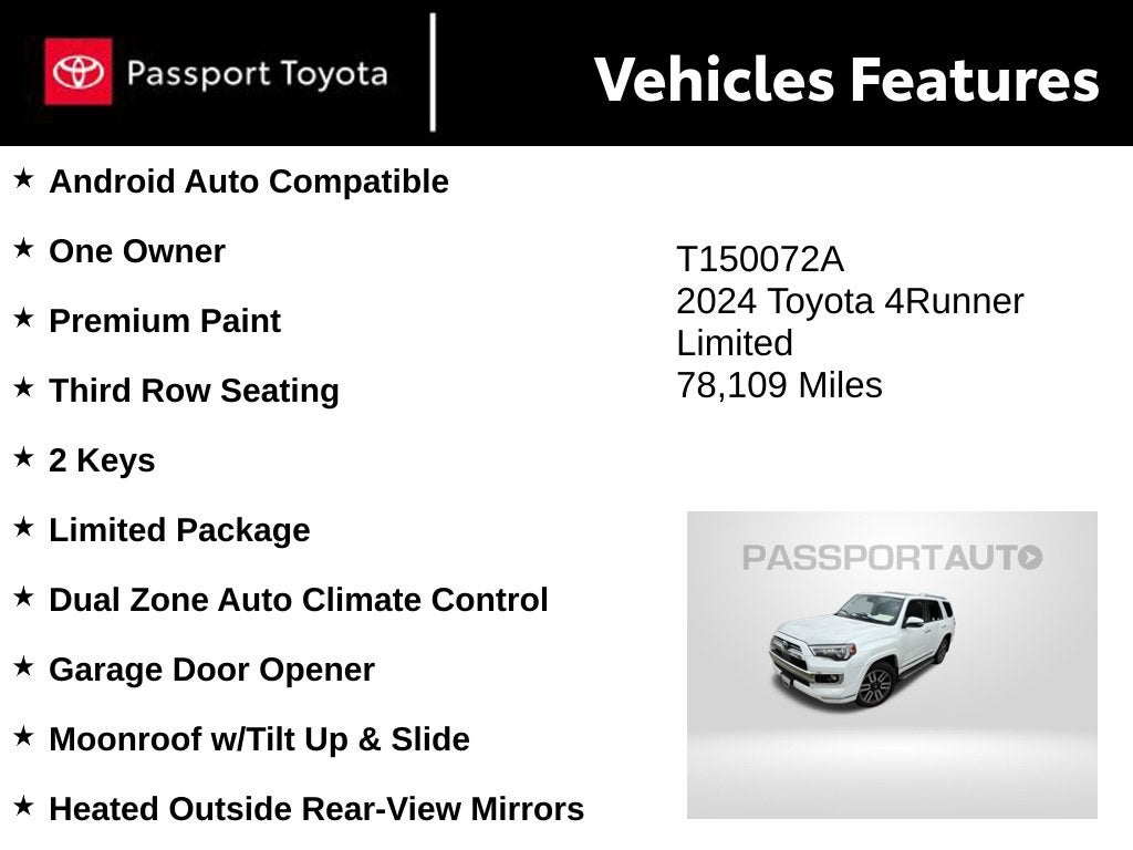2024 Toyota 4Runner Limited
