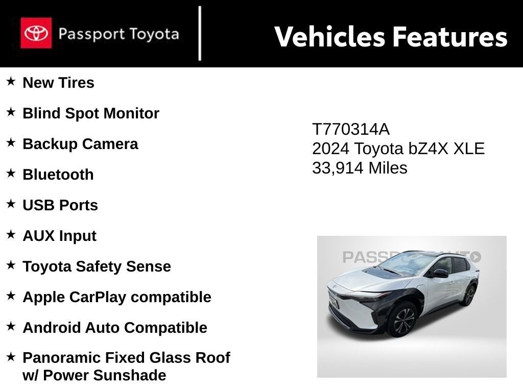 2024 Toyota bZ4X XLE
