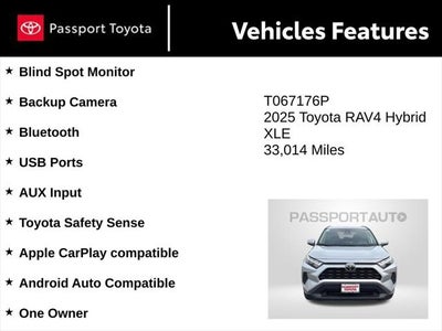 2025 Toyota RAV4 Hybrid XLE