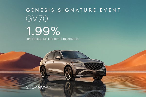 Genesis Signature Event GV70 